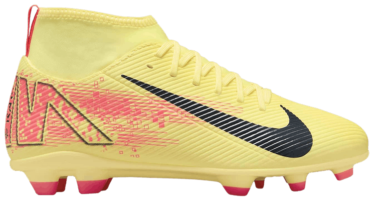 Kylian Mbappe x Nike Jr Mercurial Superfly 10 GS Light Laser OrangeArmory Navy