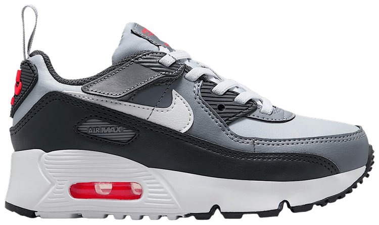 Nike Air Max 90 EasyOn PS Wolf GreyCool GreyAnthraciteWhite