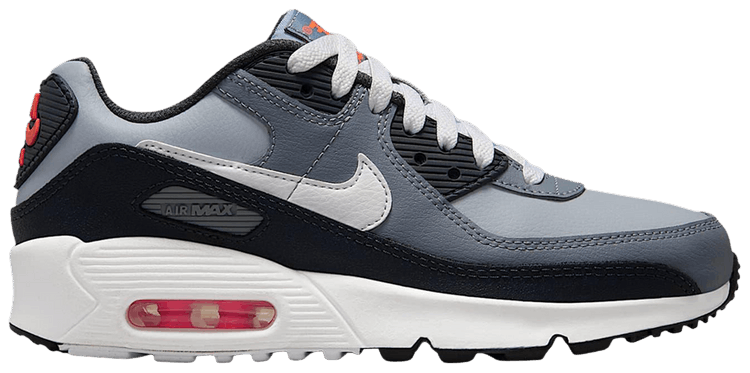 Nike Air Max 90 GS Wolf GreyCool GreyAnthraciteWhite