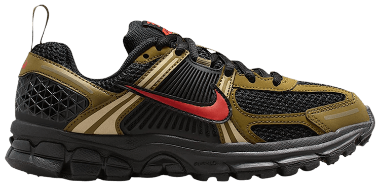 Nike Vomero 5 GS BlackOlive FlakQuantum MossPicante Red