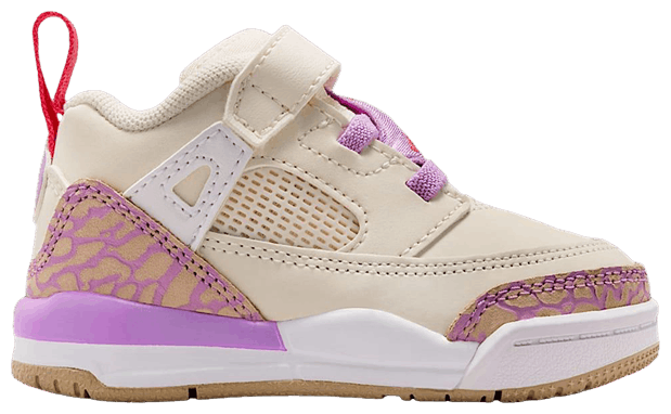 Air Jordan Spizike Low TD Pale IvoryRush FuchsiaDesertFusion Red