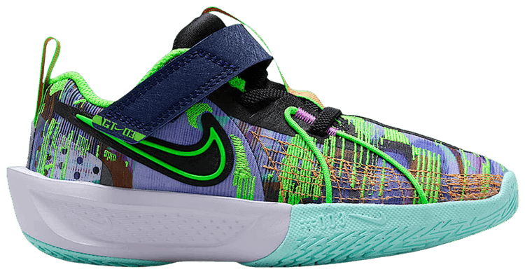 Nike GT Cut 3 PS Blue VoidHyper VioletBleached TurquoiseGreen Strike