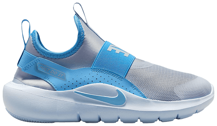 Nike Flex Runner 4 GS GhostFootball GreyBlue TintUniversity Blue