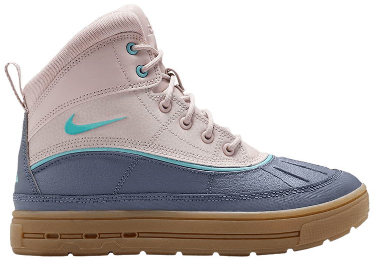 Nike Woodside 2 High GS Platinum VioletLight CarbonGum Light BrownDenim Turquoise