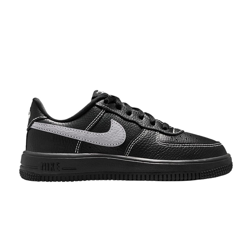Nike Force 1 Low LV8 3 PS 'Black/Black/Black/Wolf Grey' | Kid's Size 12.5 - IM7997-003