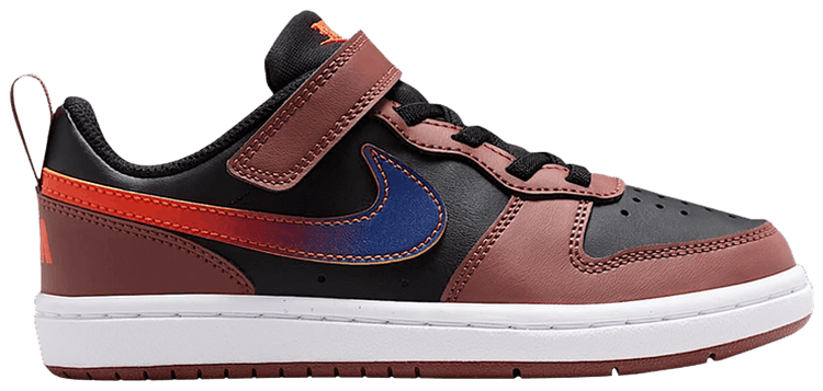 Nike Court Borough Low Recraft PS BlackRed SepiaTeam OrangeDeep Night