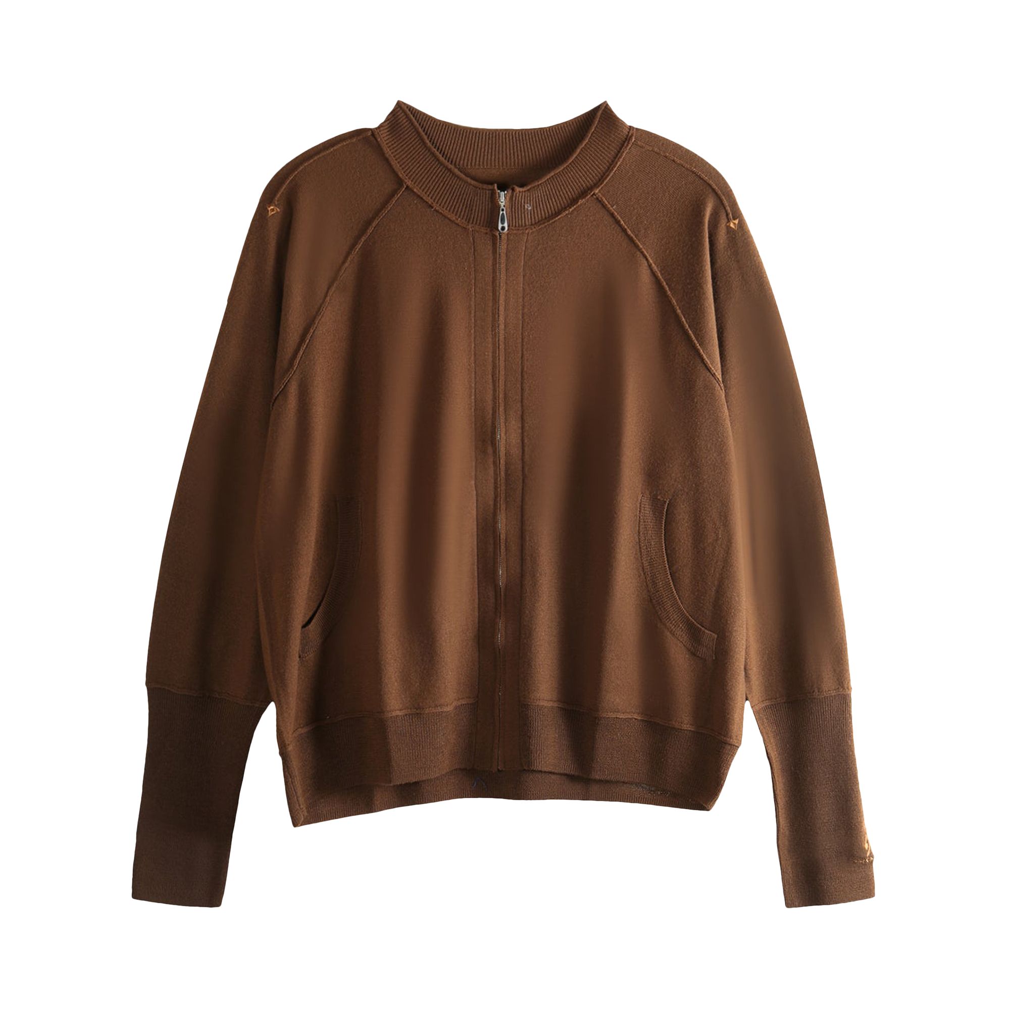 Pre-owned Asics X Kiko Kostadinov Novalis Oxalidac Knit Cardigan 'mole' | Tan | Men's Size L In Brown