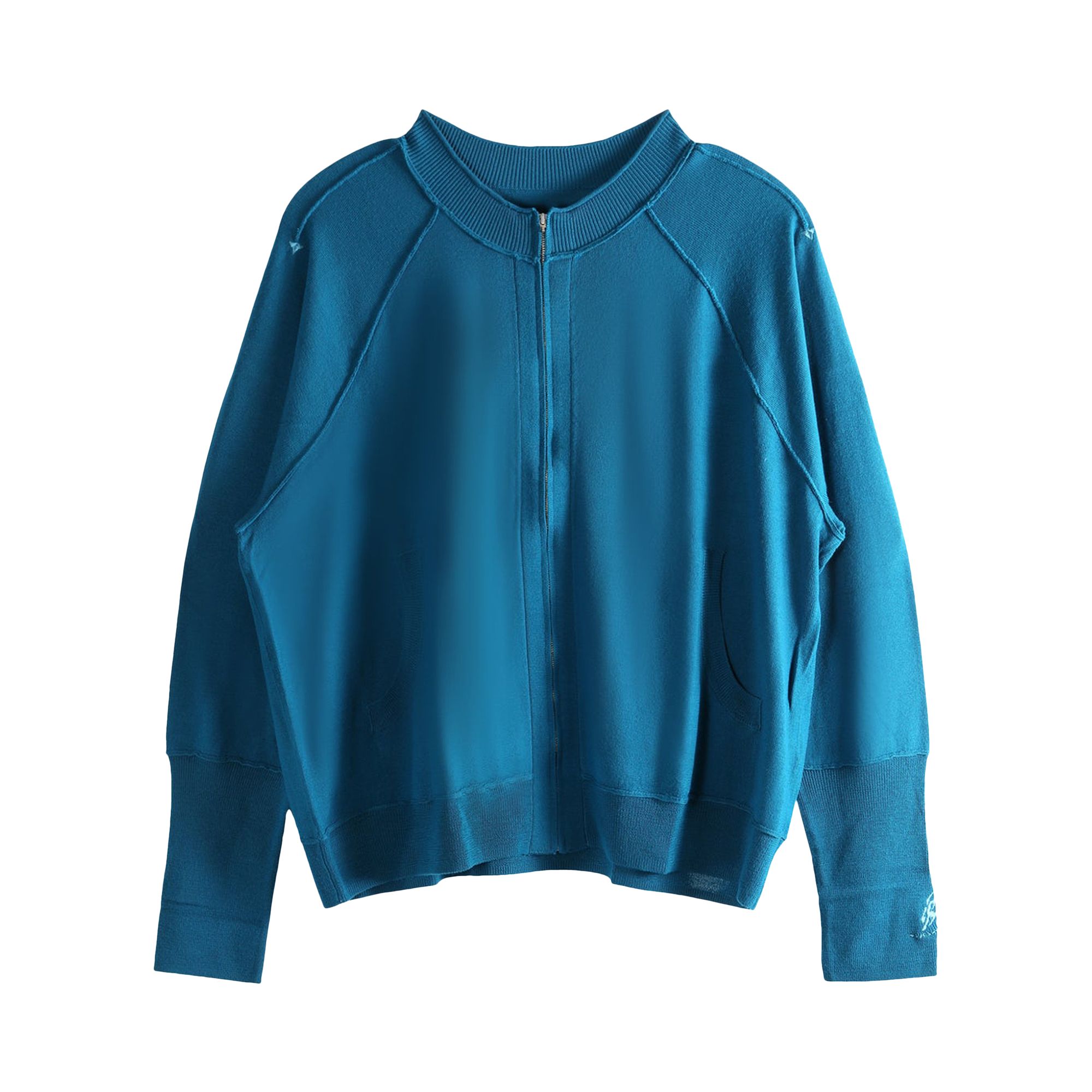 Pre-owned Asics X Kiko Kostadinov Novalis Oxalidac Knit Cardigan 'ink Blue' | Men's Size M