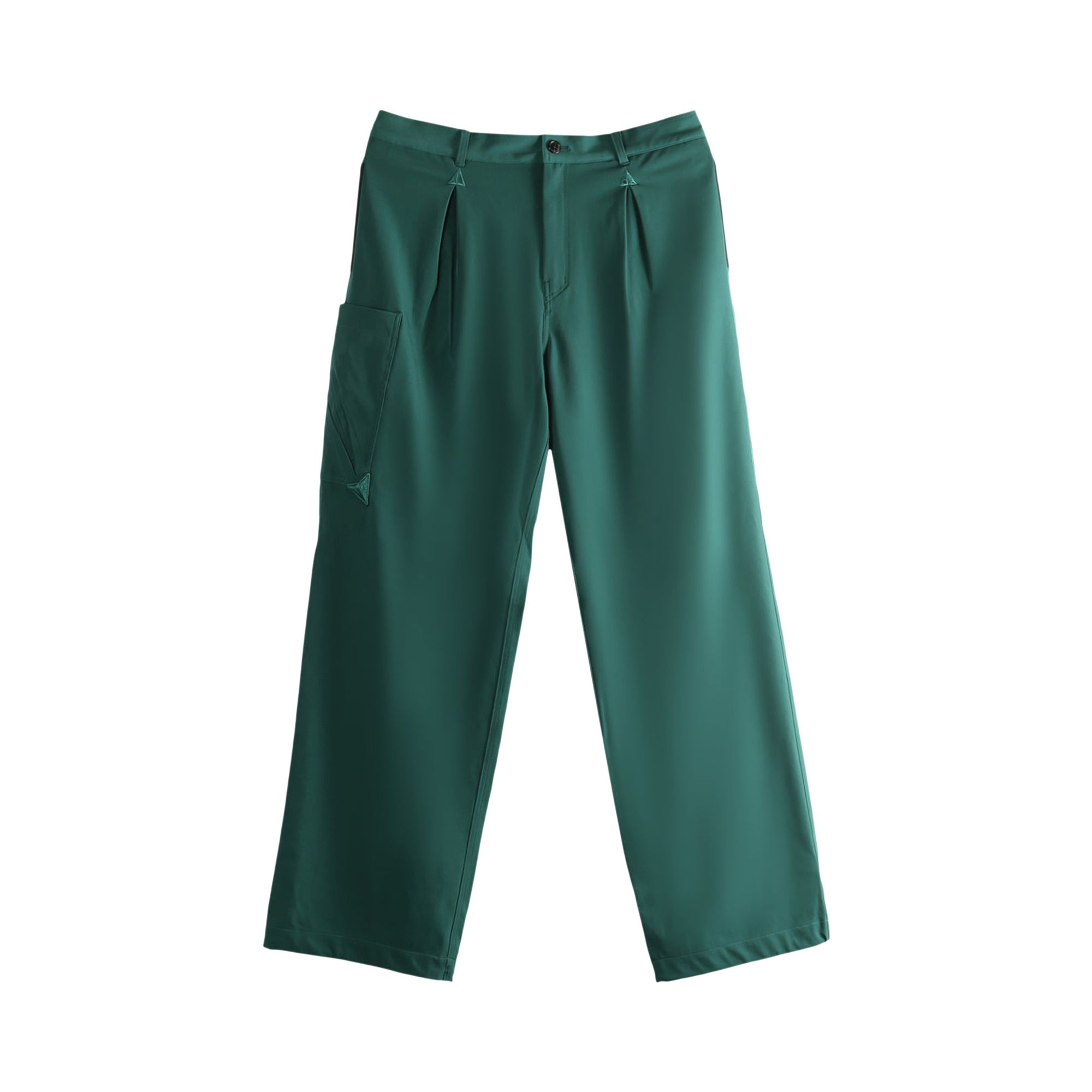 Pre-owned Asics X Kiko Kostadinov Novalis Mirbelioids Trousers 'teal' | Blue | Men's Size Xl