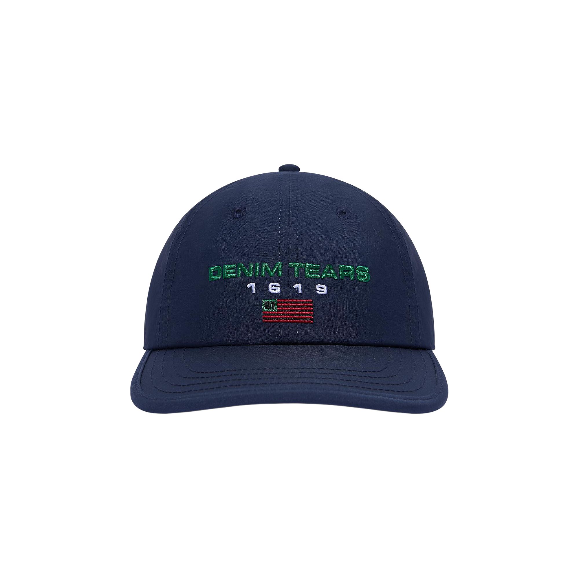 Pre-owned Denim Tears 1619 Cap 'navy' | Blue | Men's Size Onesize