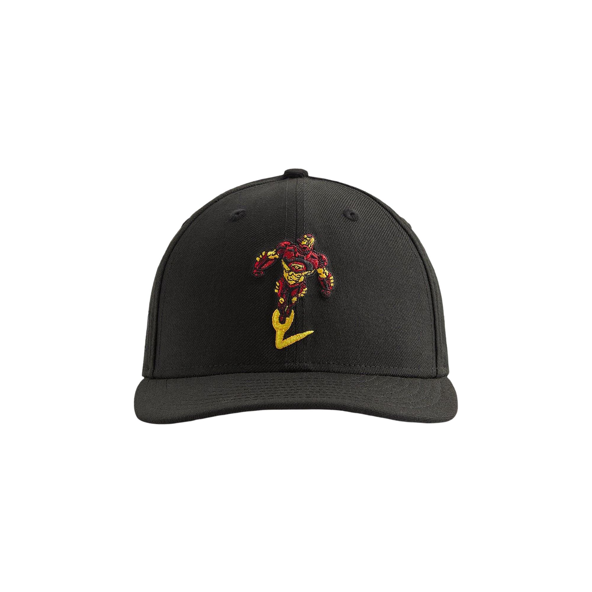 Pre-owned Kith X Marvel For New Era Iron Man Low Profile 59fifty Fitted Cap 'black' | Men's Size 7