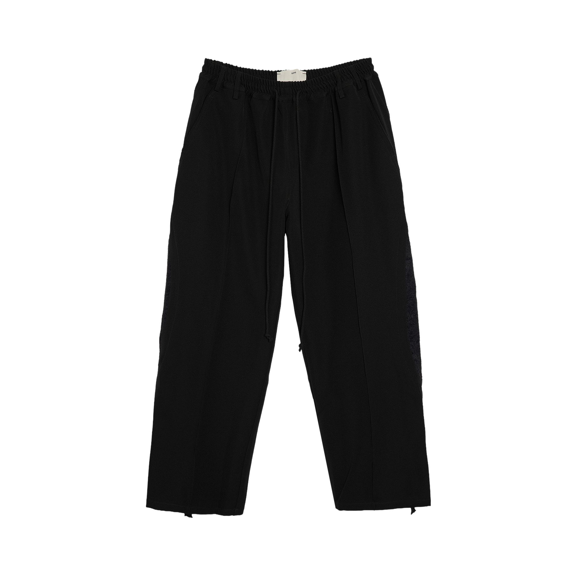 Pre-owned Song For The Mute Teardrop Track Pant 'black' | Men's Size 52