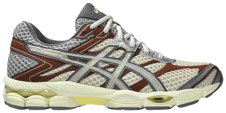 Emmi x ASICS Gel Cumulus 16 Beige Grey