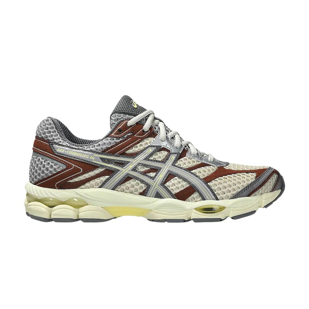 Pre-owned Asics Emmi X  Gel Cumulus 16 'beige Grey' | Brown | Men's Size 10.5