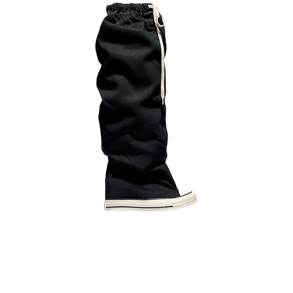 Pre-owned Converse Vaquera X  Wmns Chuck Taylor All Star Xxxhi Slouch Wedge 'black' | Women's Size 7