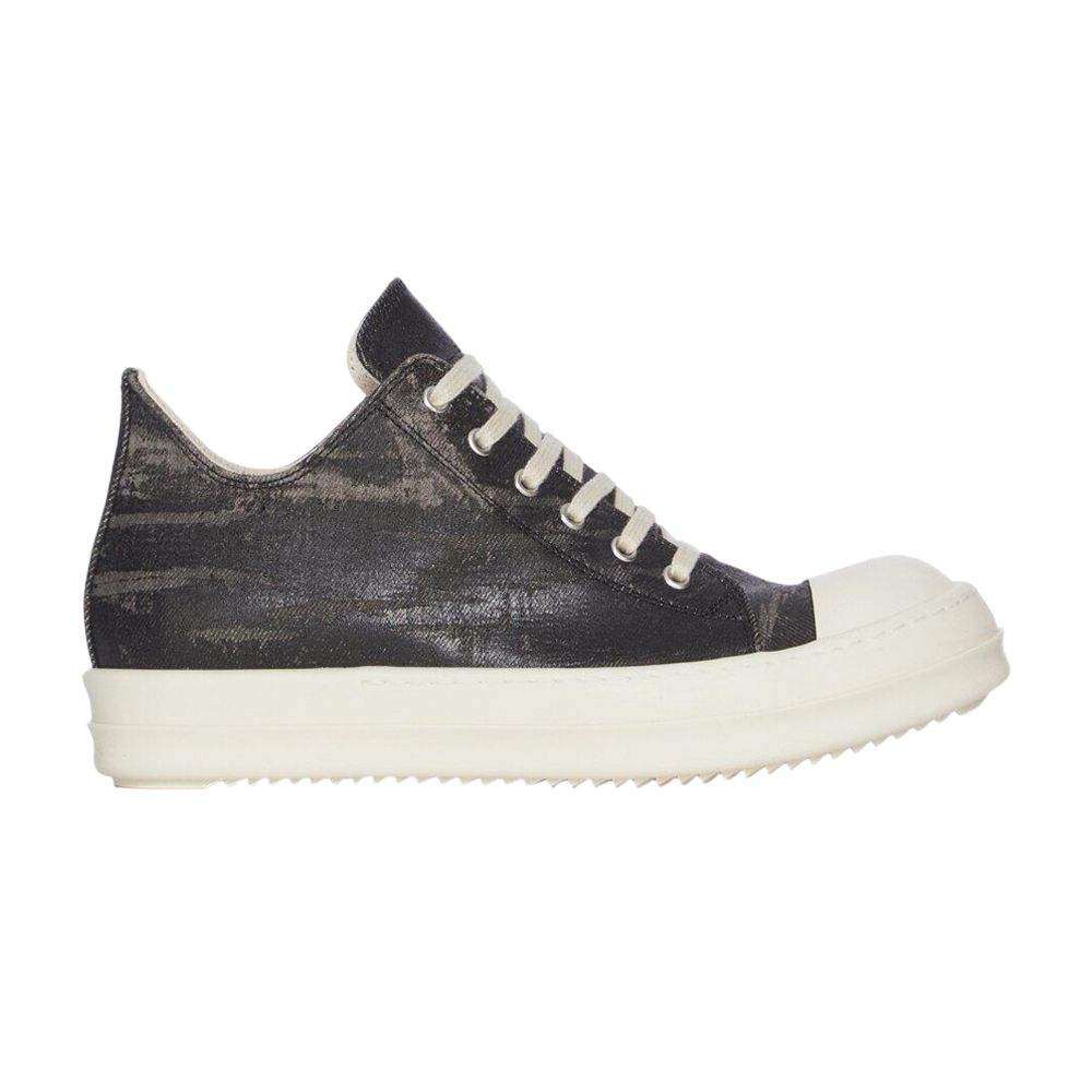 Pre-owned Rick Owens Concordians Drkshdw 'black Washed Foil' | Men's Size 43.5