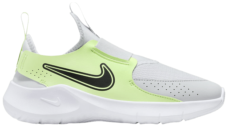 Nike Flex Runner 3 GS Pure PlatinumBarely VoltBlack