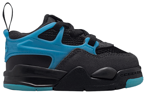 Air Jordan 4 RM Toddler BlackAnthraciteGamma Blue