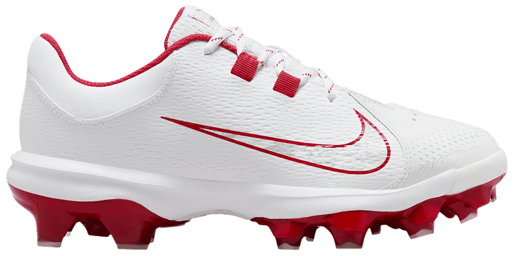 Nike Wmns Hyperdiamond 4 Pro MCS  WhitePure PlatinumUniversity Red