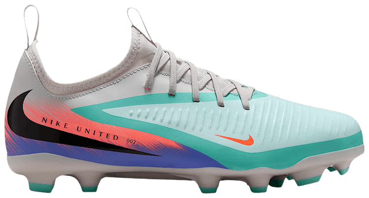 Nike United Jr Phantom 6 Low Academy GS Pistachio FrostHyper Orange