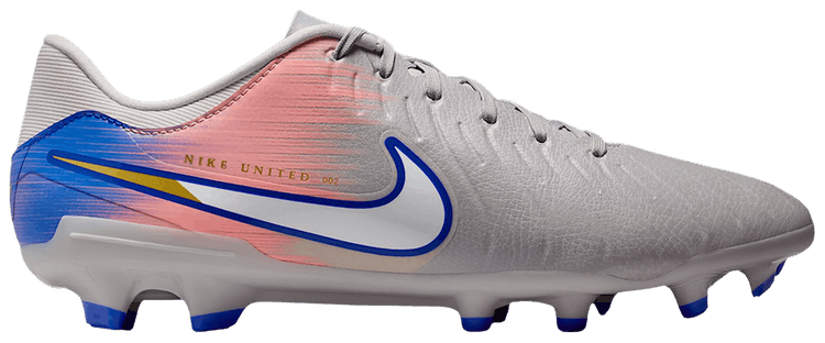 Nike United Tiempo Legend 10 Academy Vast GreyRacer Blue