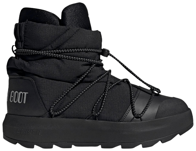 Moon Boot x adidas Ace Mid Black