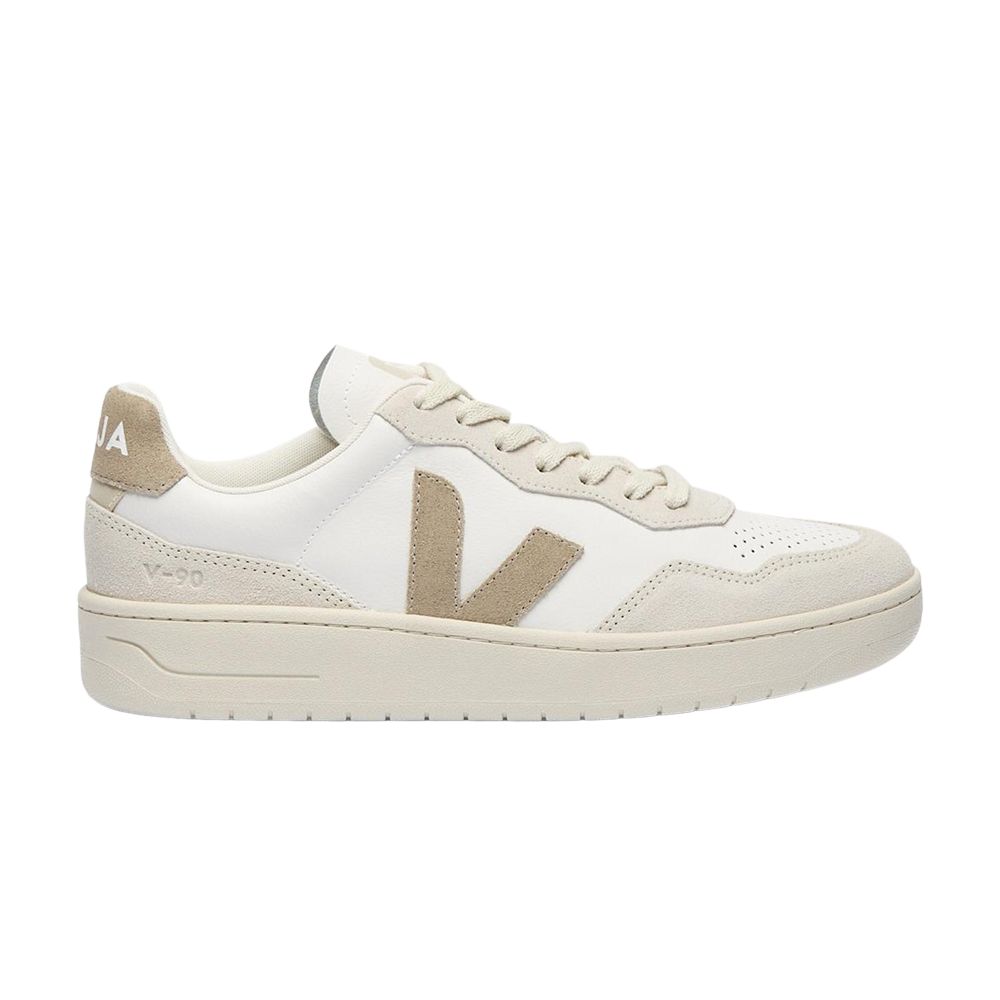 Pre-owned Veja Wmns V-90 'white Taupe' | Women's Size 46