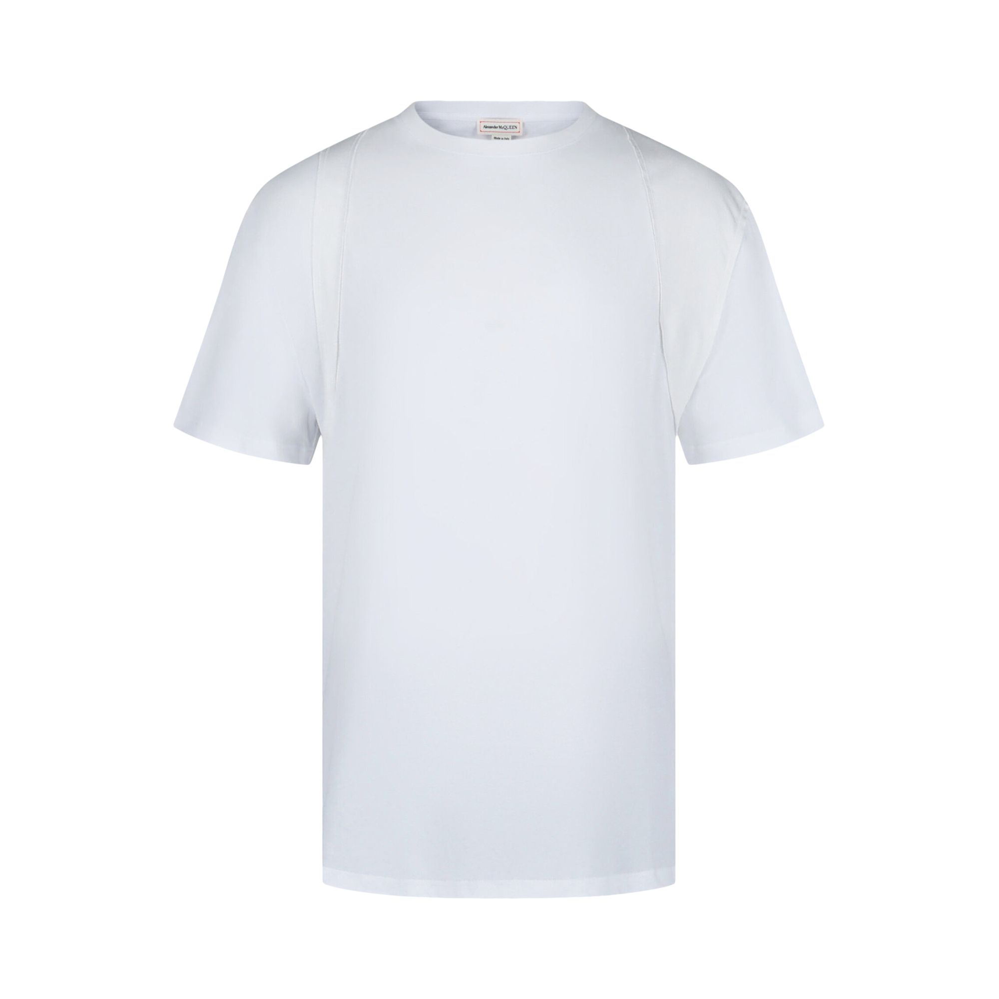 Pre-owned Alexander Mcqueen Harness Cotton T-shirt 'white' | Men's Size Xl