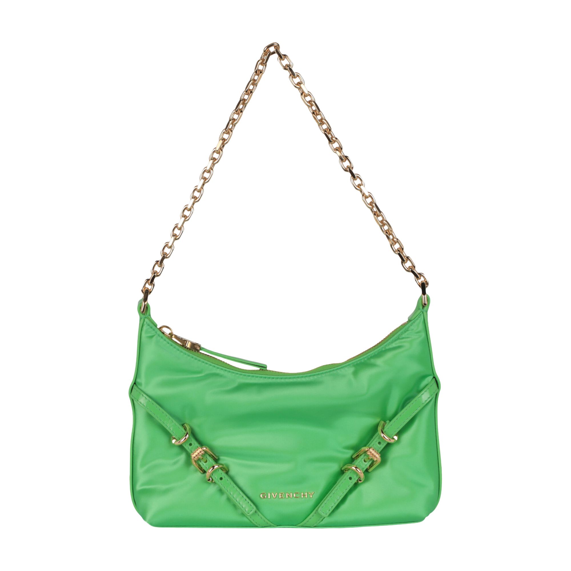 Pre-owned Givenchy Mini Voyou Satin Party Shoulder Bag 'absynthe Green' | Women's Size Onesize