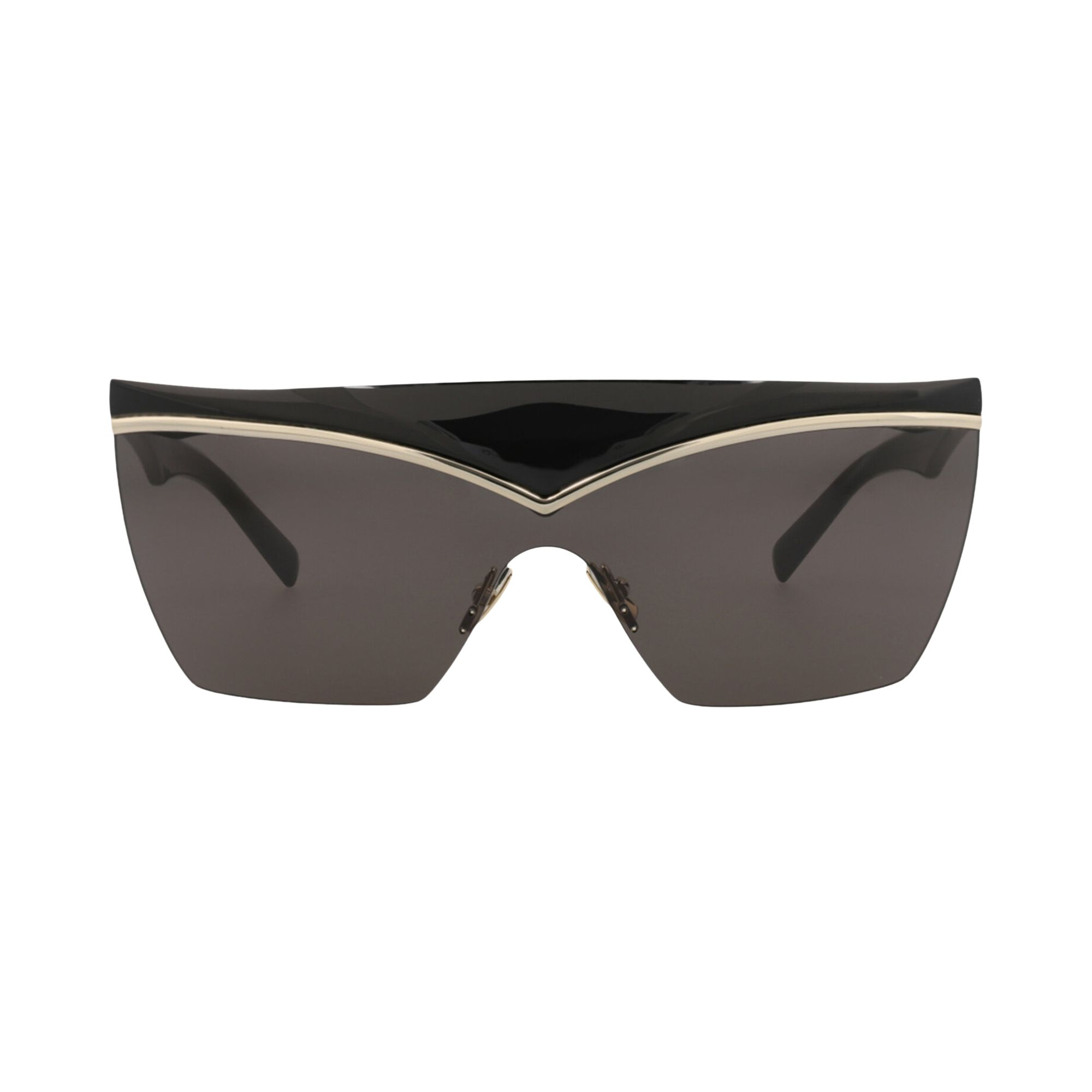 Pre-owned Saint Laurent Shield-frame Injection Sunglasses 'black' | Women's Size Onesize