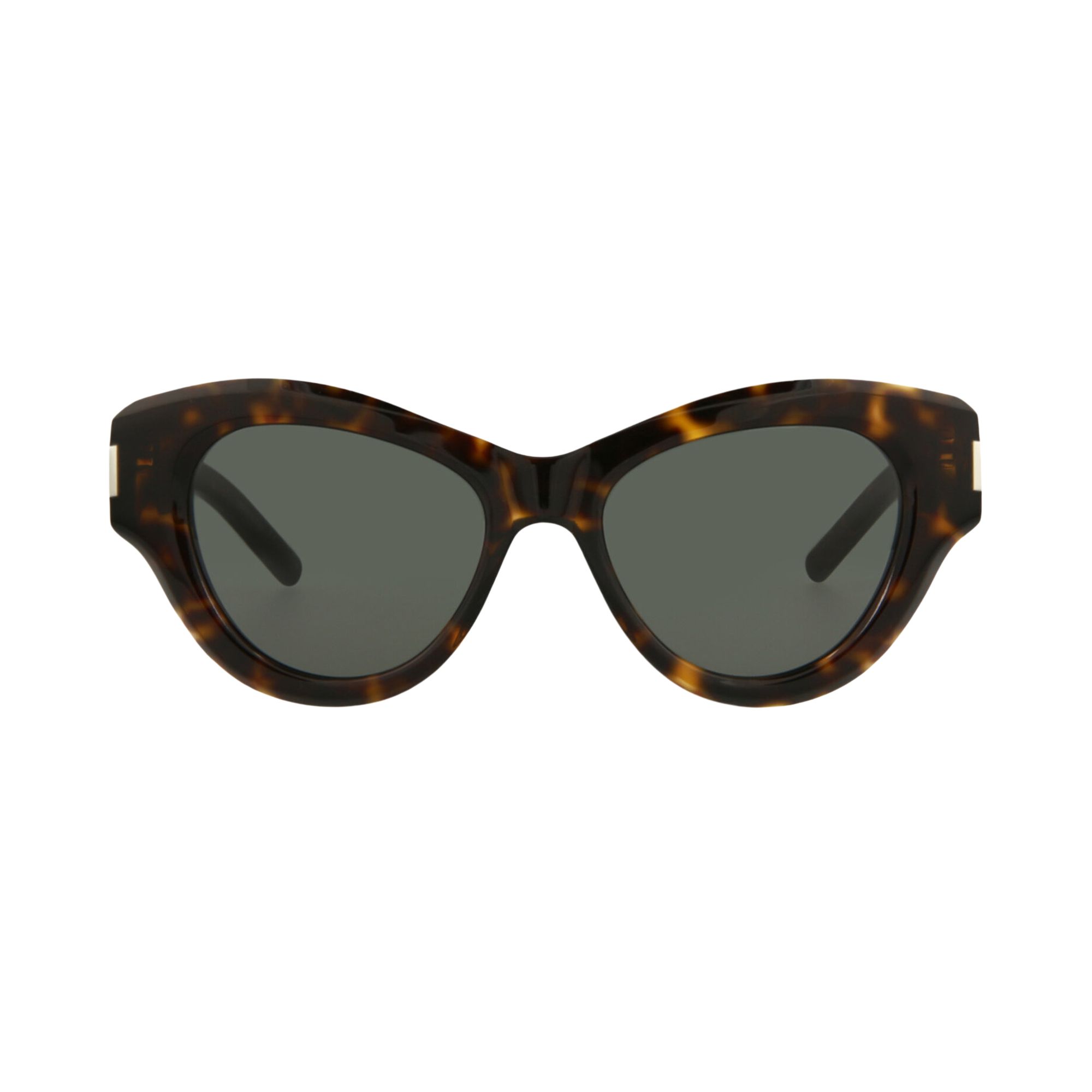 Pre-owned Saint Laurent Cat Eye-frame Acetate Sunglasses 'havana Grey' | Brown | Women's Size Onesize