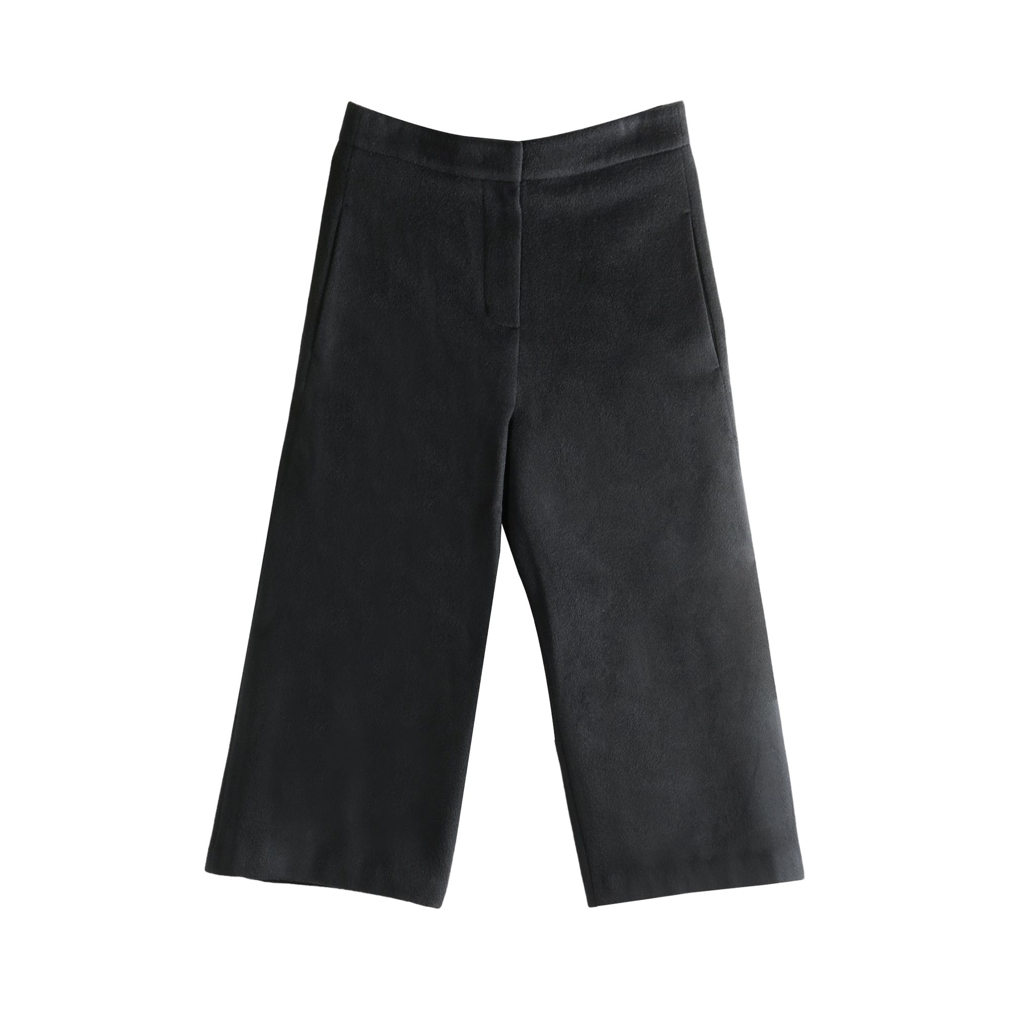 Pre-owned Amomento Curved Culotte Pants 'black' | Women's Size 0