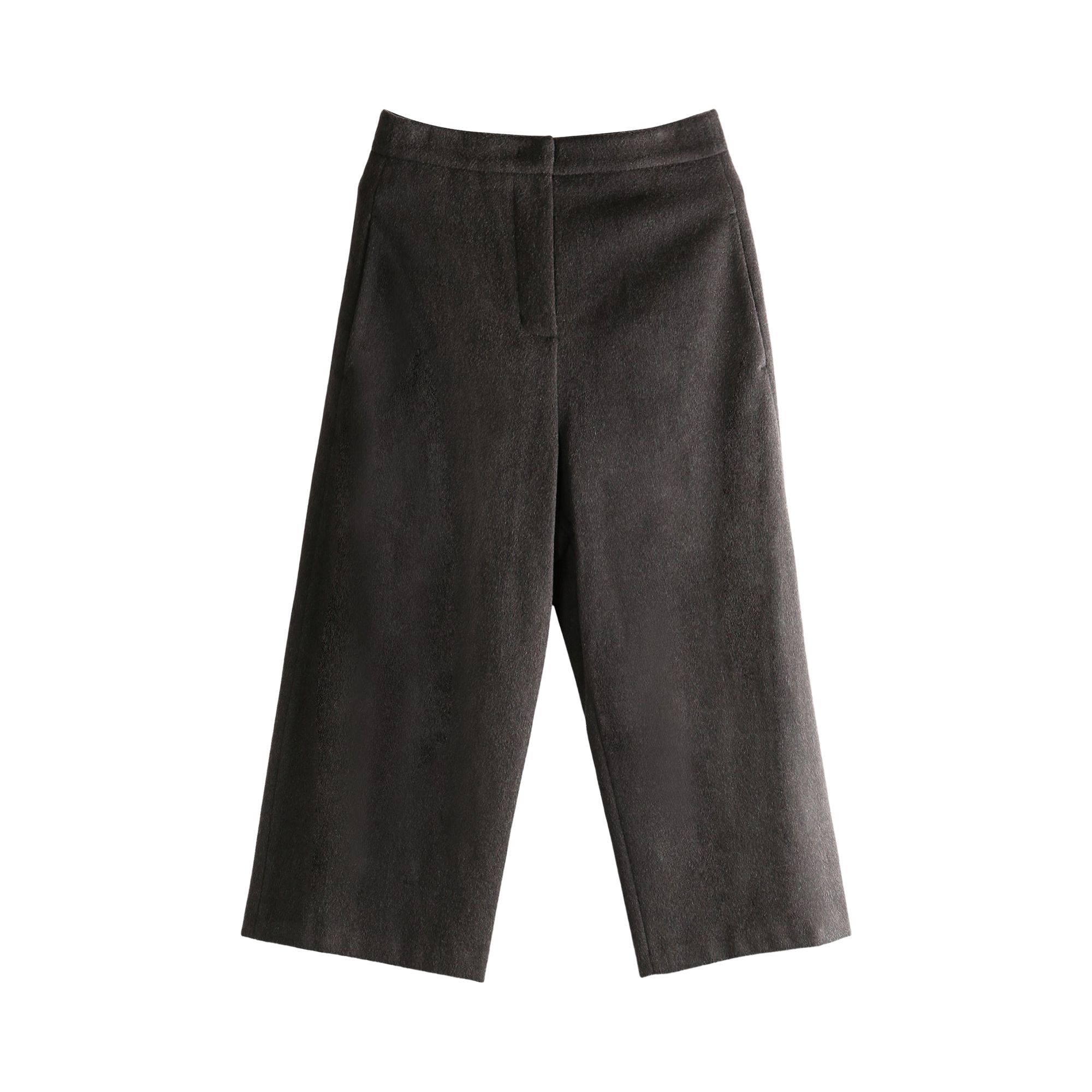 Pre-owned Amomento Curved Culotte Pants 'brown' | Women's Size 0