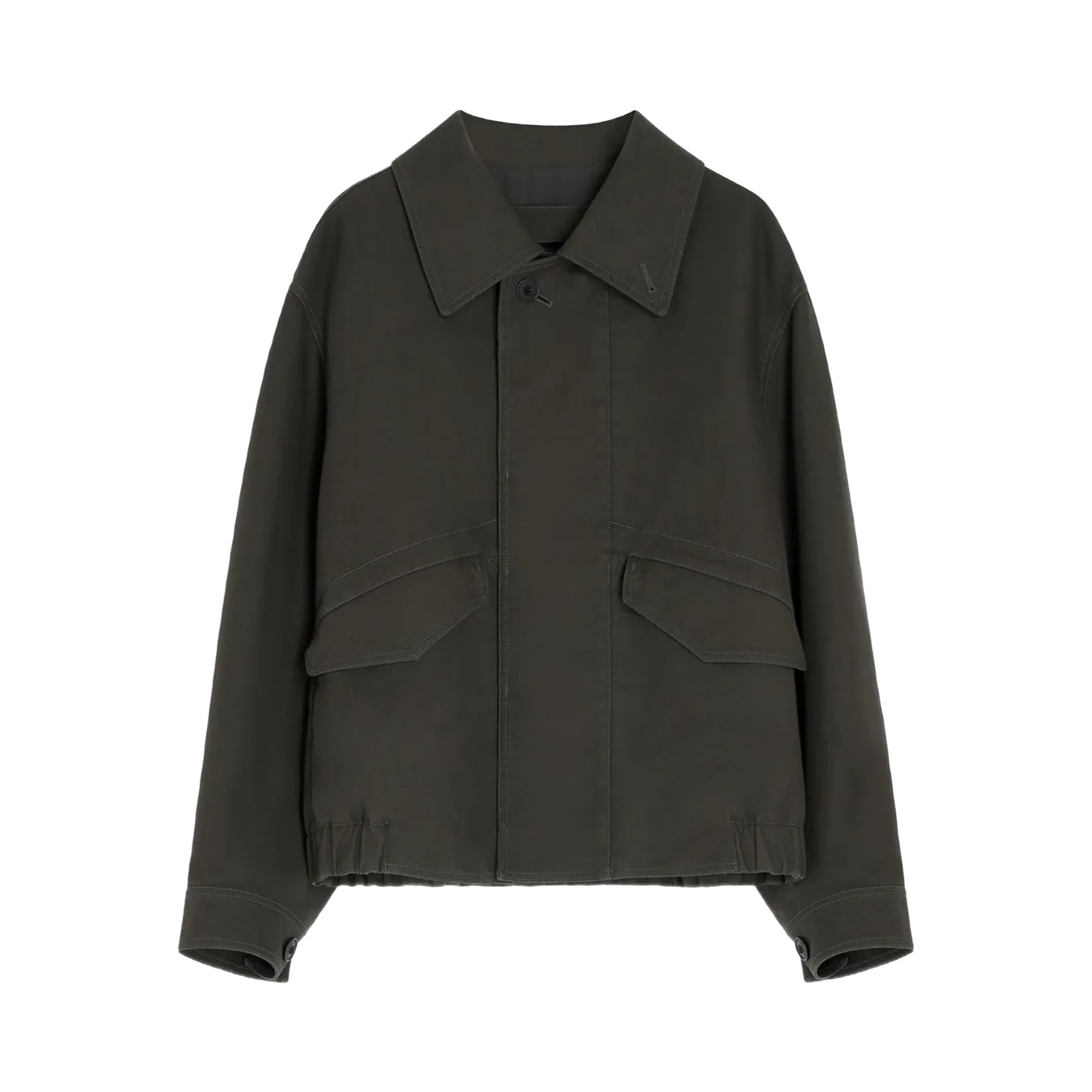 Pre-owned Lemaire Boxy Blouson Coat 'espresso' | Brown | Men's Size 46