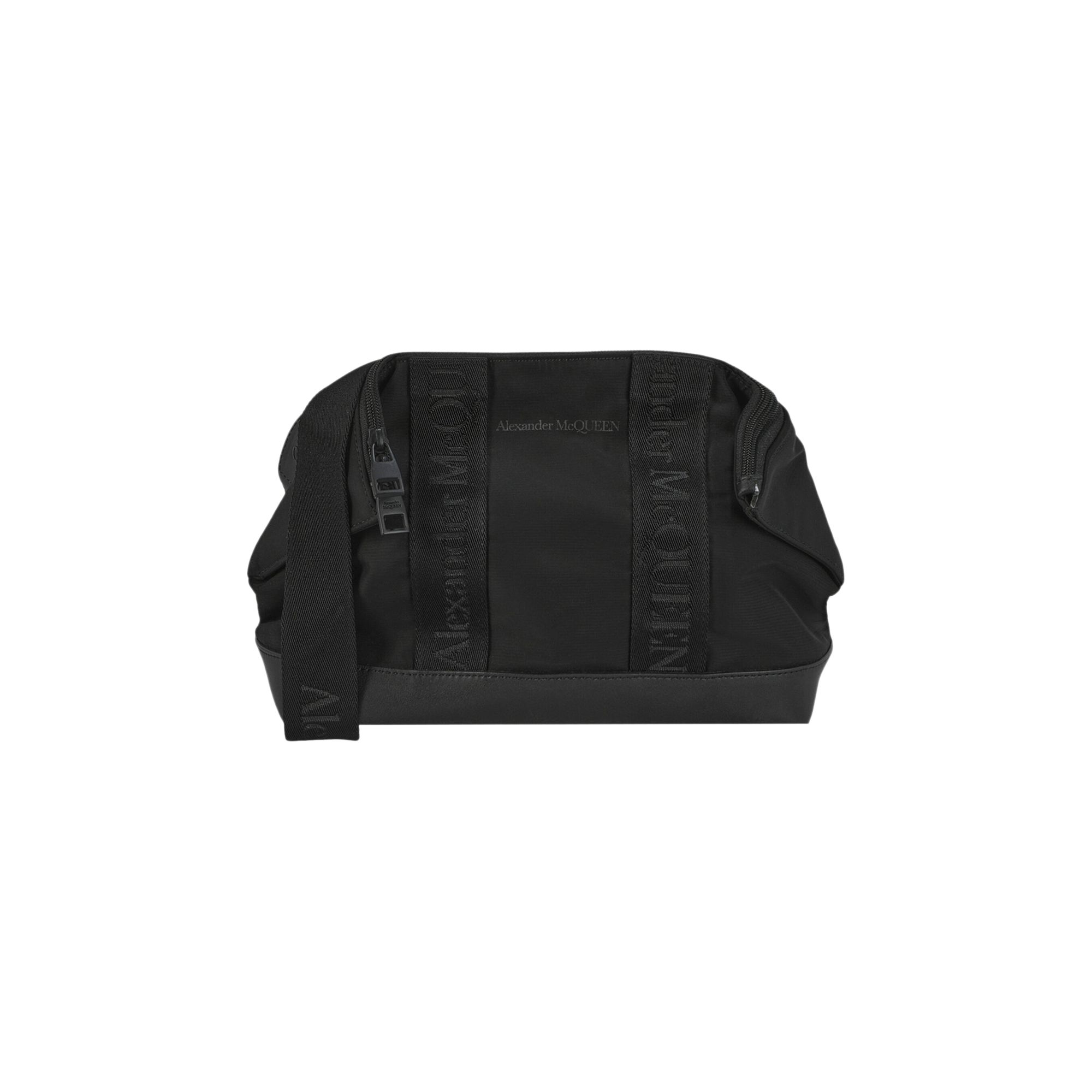 Pre-owned Alexander Mcqueen Skull Print Shoulder Bag 'black' | Men's Size Onesize