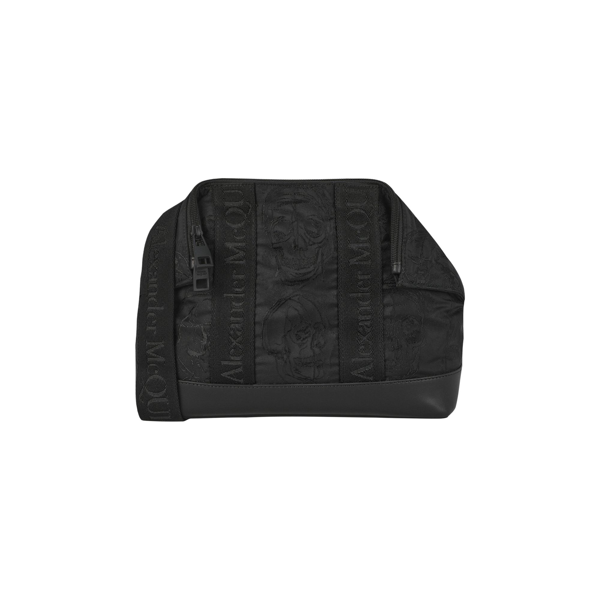 Pre-owned Alexander Mcqueen Skull Print Shoulder Bag 'black' | Men's Size Onesize