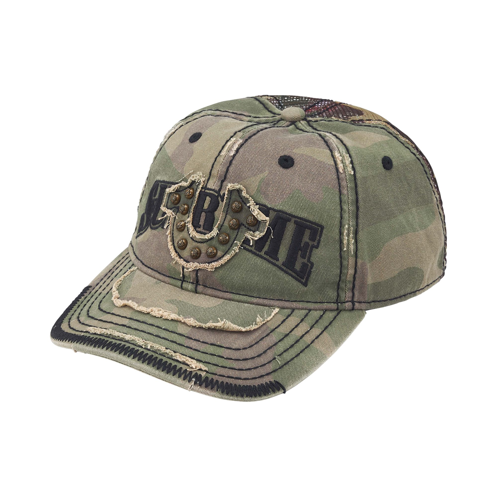 Pre-owned Supreme X True Religion Mesh Back 6-panel 'olive Camo' | Green | Men's Size Onesize
