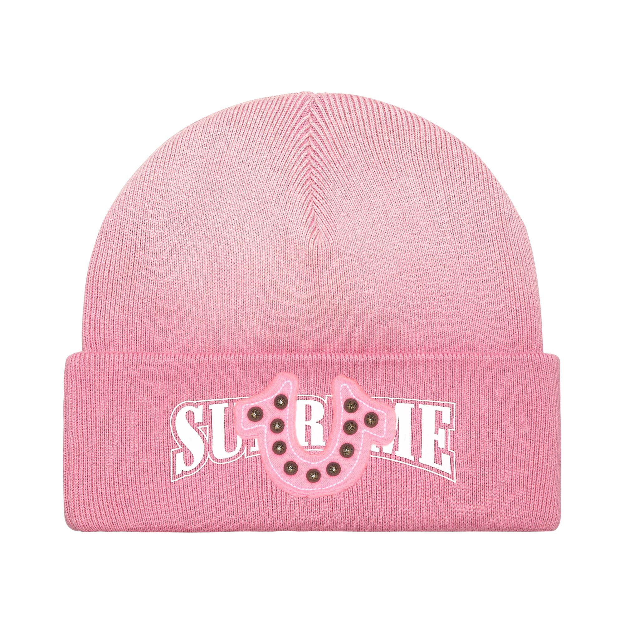 Pre-owned Supreme X True Religion Beanie 'pink' | Men's Size Onesize
