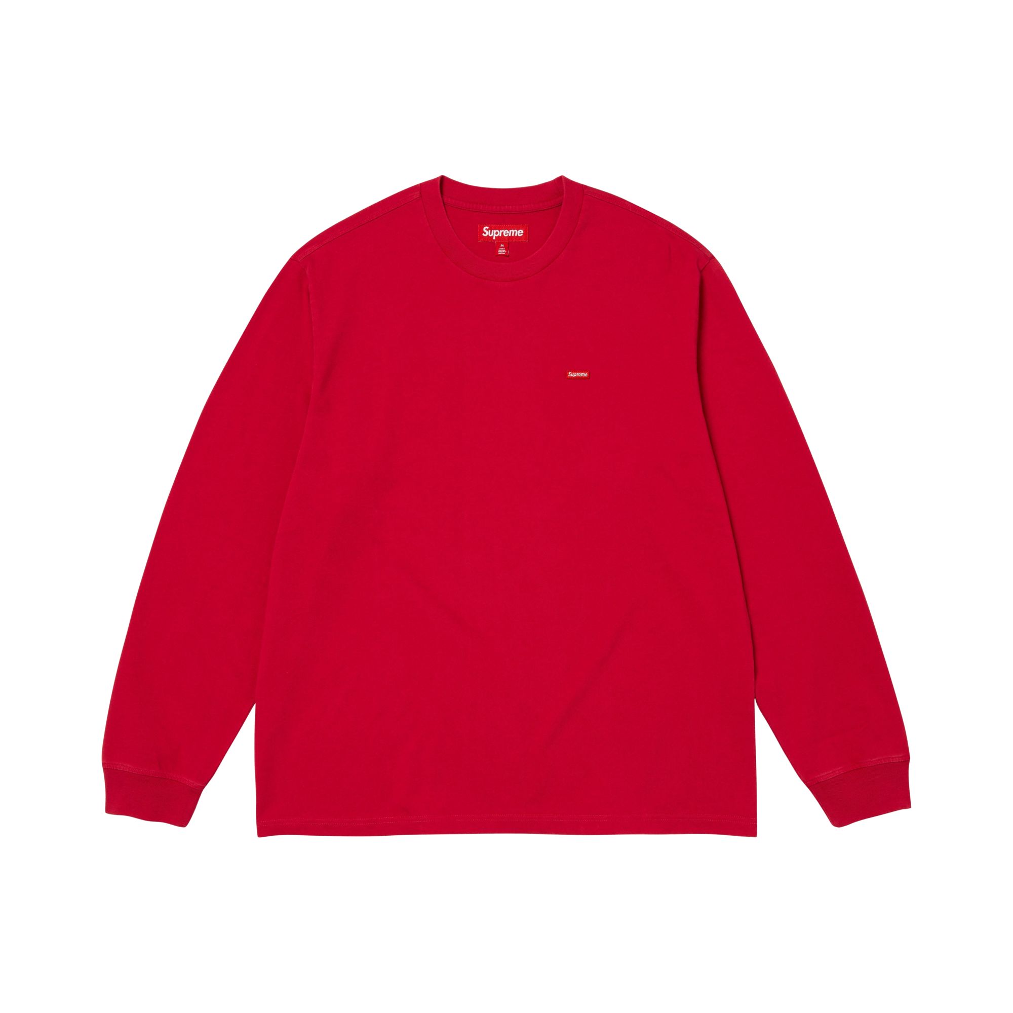 Pre-owned Supreme Small Box Long-sleeve Tee 'dark Red' | Men's Size Xl