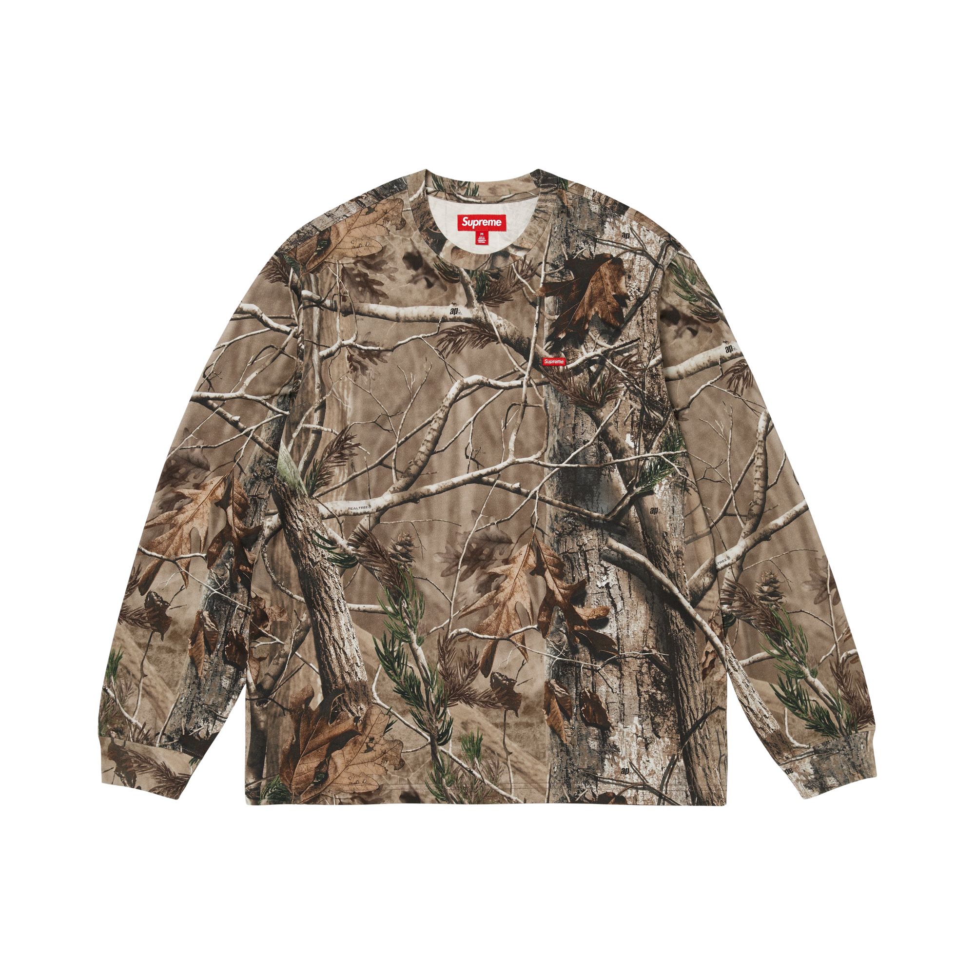 Pre-owned Supreme Small Box Long-sleeve Tee 'realtree Ap Camo' | Green | Men's Size Xxl