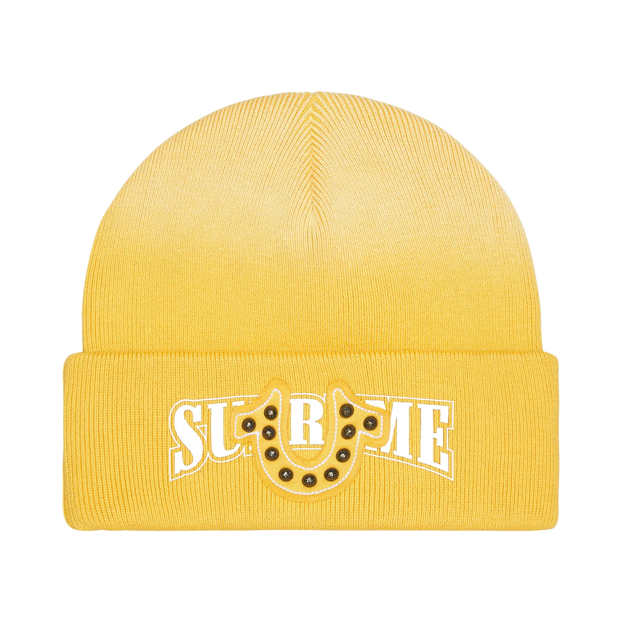 Pre-owned Supreme X True Religion Beanie 'yellow' | Men's Size Onesize