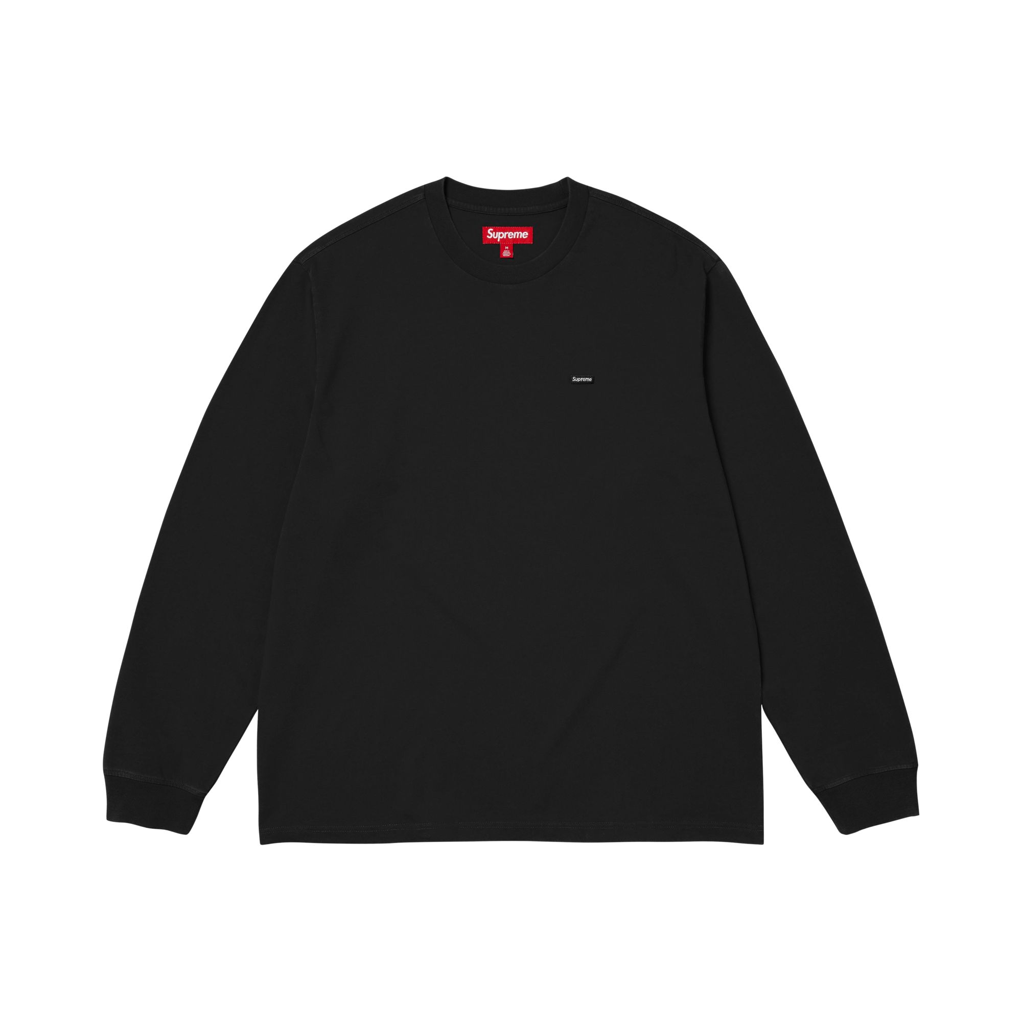 Pre-owned Supreme Small Box Long-sleeve Tee 'black' | Men's Size Xxl