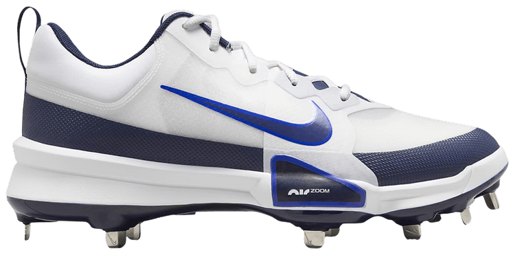 Nike Force Zoom Trout 9 Pro WhiteHyper RoyalFootball GreyMidnight Navy