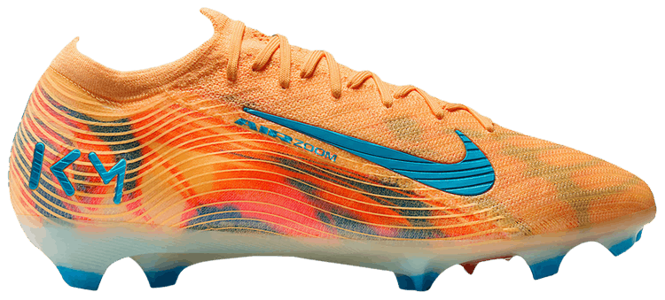 Kylian Mbappe x Nike Mercurial Vapor 16 Elite Melon TintIglooNeo Turquoise