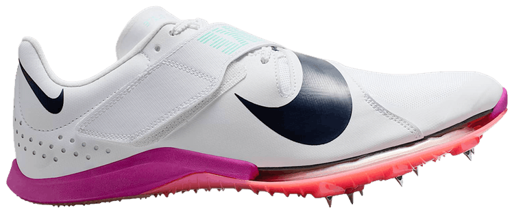 Nike Long Jump Elite WhiteBright CrimsonObsidian