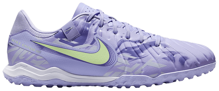 Nike United Tiempo Legend 10 Academy Purple AgateBarely Volt