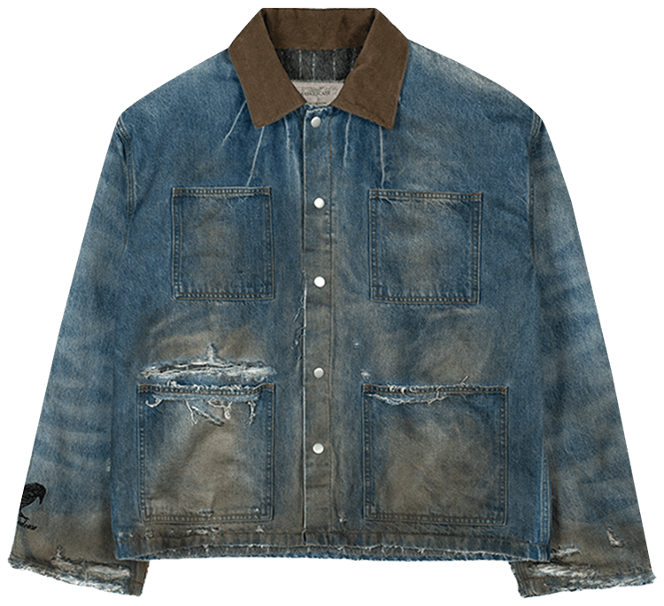 デニム+ジーンズ Basketcase Gallery Denim Jacket Buy Basketcase Gallery outerwear : New & Pre-Owned | GOAT