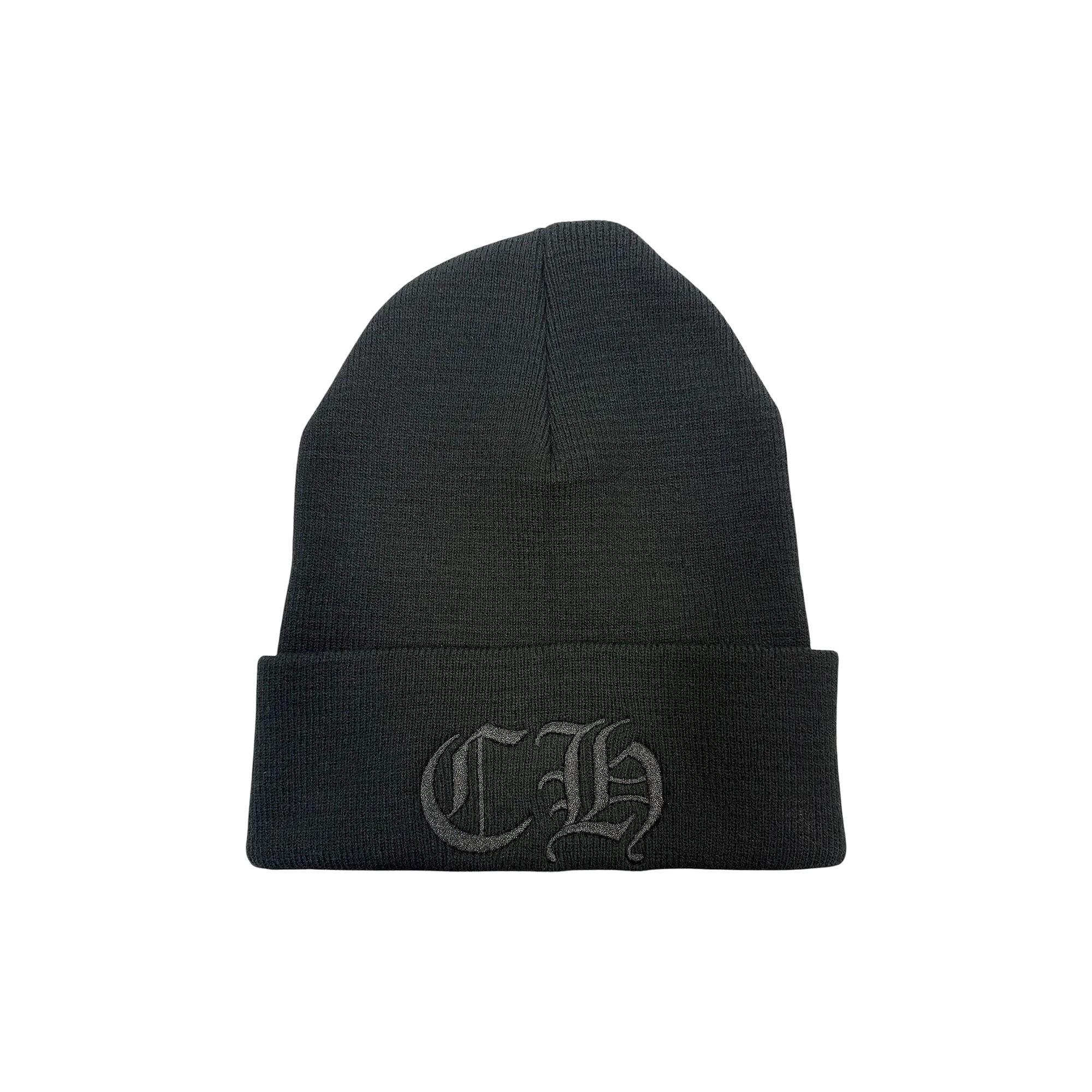 Pre-owned Chrome Hearts Embroidered Logo Beanie 'black' | Men's Size Onesize