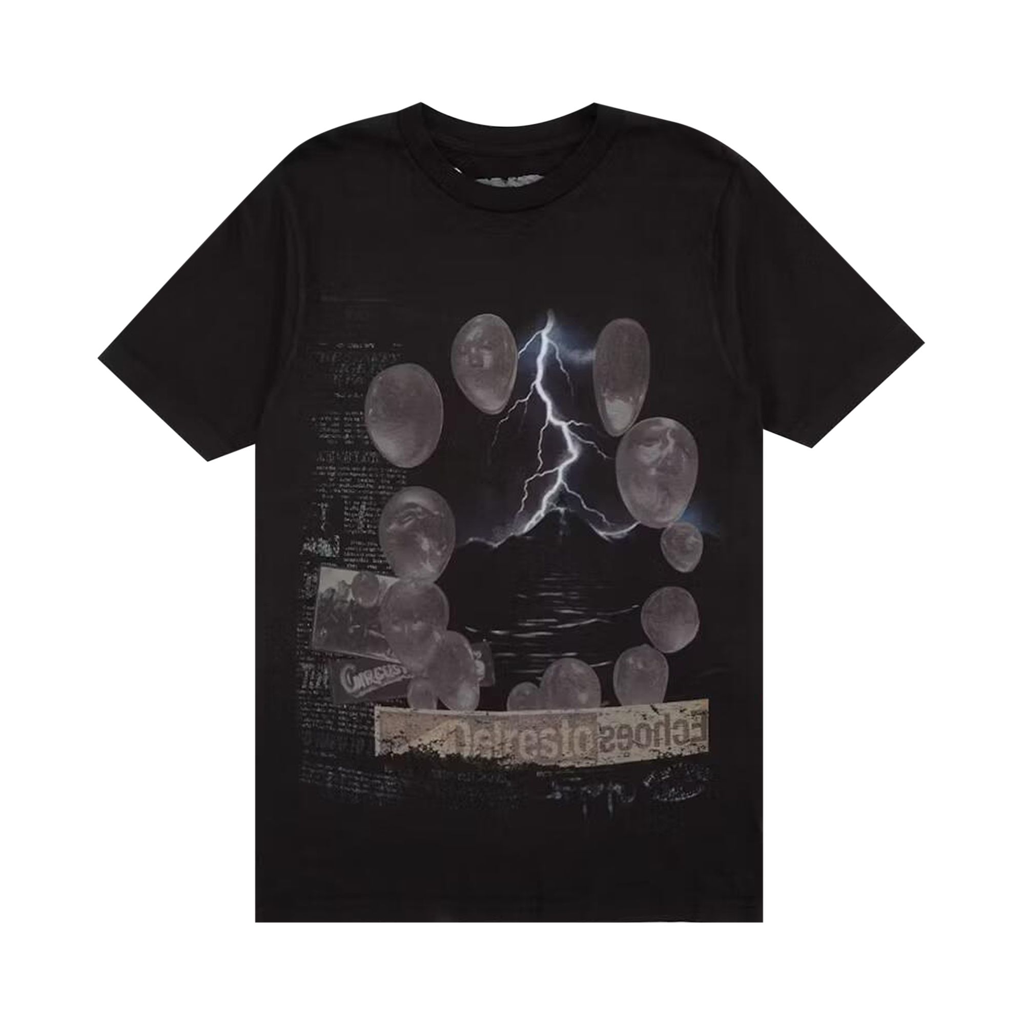 Pre-owned Cactus Jack By Travis Scott Utopia Echoes Circus Maximus Tee 'black' | Men's Size Xxl