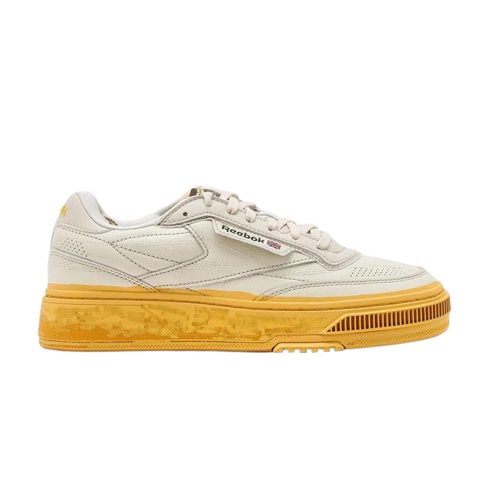 Pre-owned Reebok Club C Ltd 'painted White' | Cream | Men's Size 11.5